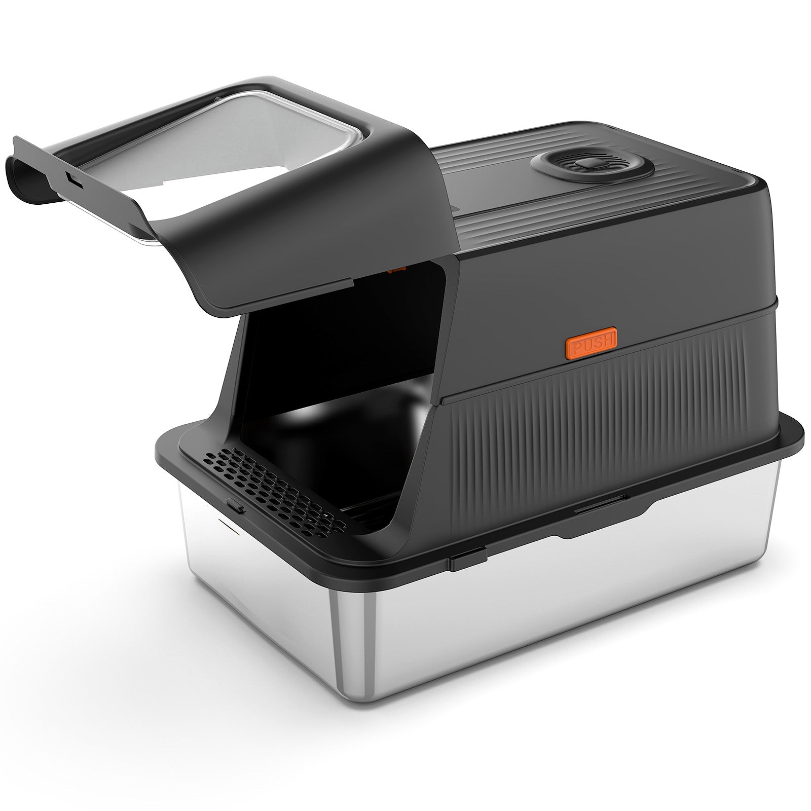 翌日発送】「臭いを徹底分解」2025新作脱臭機能付き猫用トイレ ｜飛散