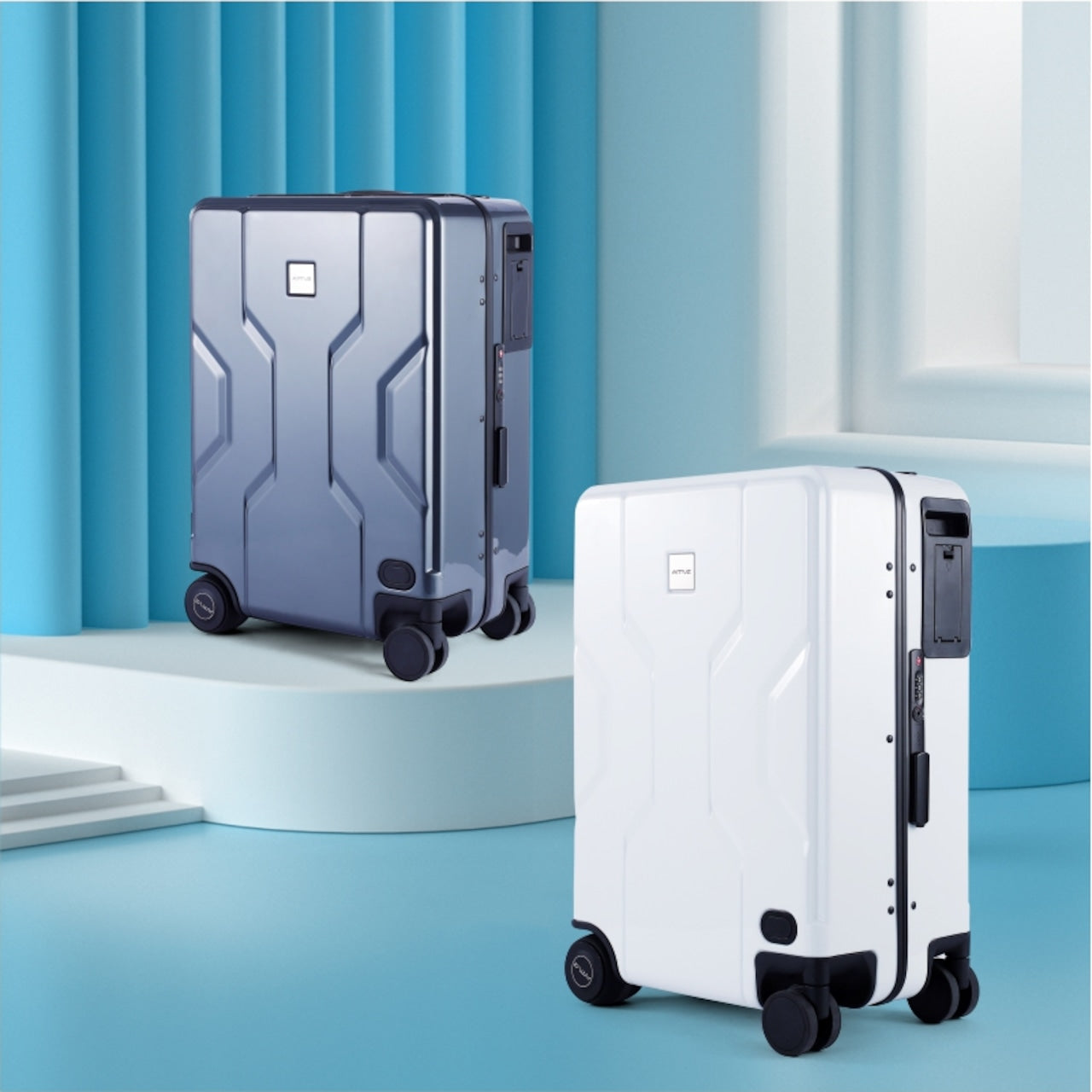 電動キャリーケース・新品【自動追尾機能・騎乗機能付き】　ARTVZ 電動キャリーケース ブラック 【自動追尾機能・騎乗機能付き】 ARTVZ