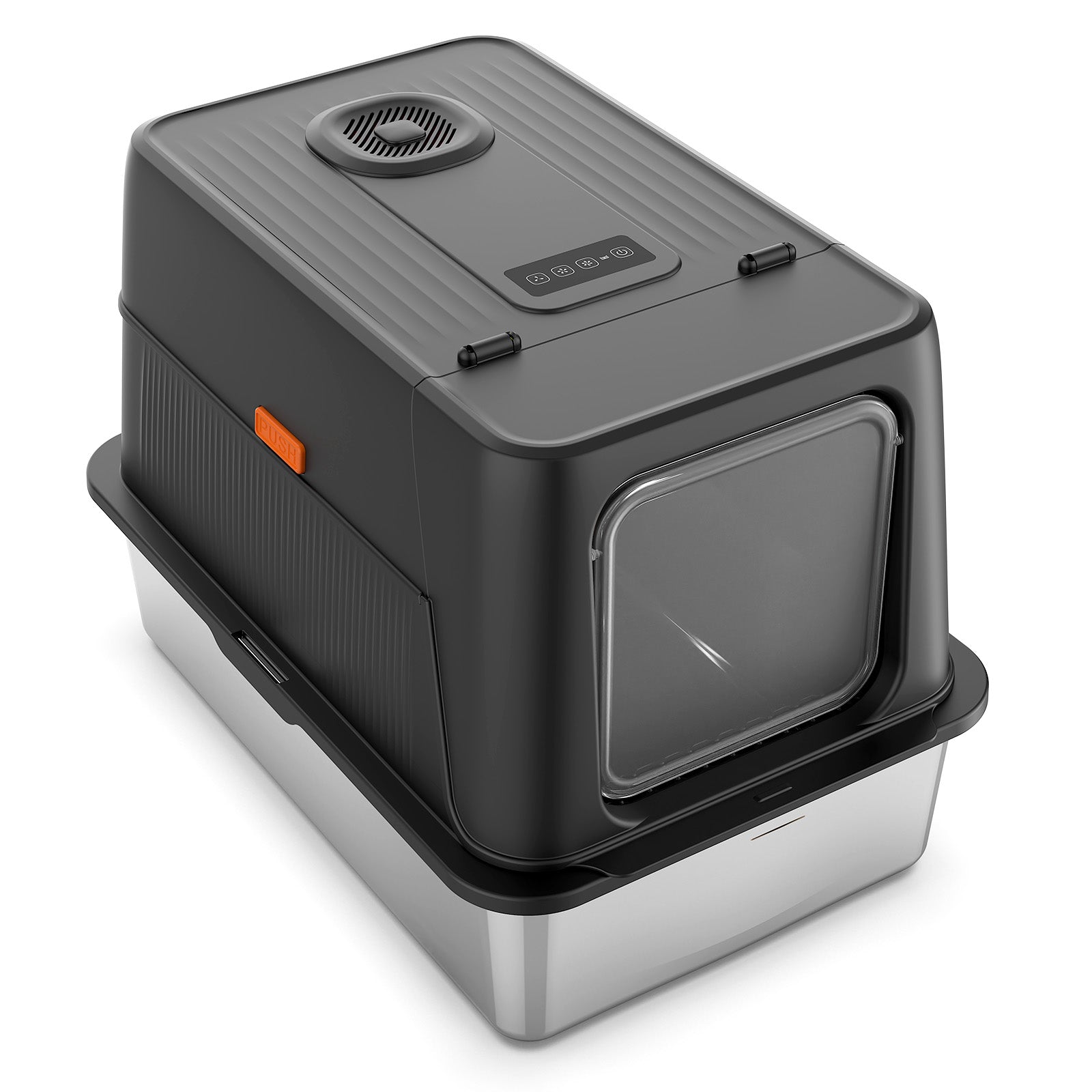 翌日発送】「臭いを徹底分解」2025新作脱臭機能付き猫用トイレ ｜飛散